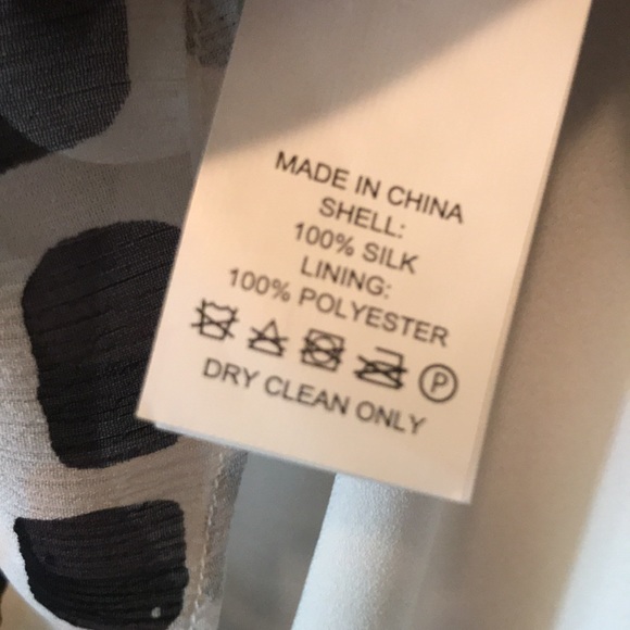 Kate Spade Island Stamp Chiffon Dress - Picture 11 of 12